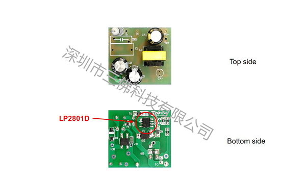 5V-300MA開(kāi)關(guān)電源方案LP2801D